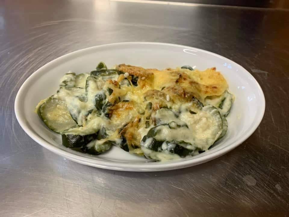 plat aux courgettes